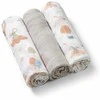 Baby Ono BabyOno vystyklai bambukiniai 3 vnt, pilki 397/09