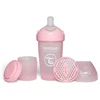 Twistshake buteliukas antikolikinis Pro Double 260ml rožinis 79024