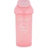Twistshake gertuvė su šiaudeliu nuo 6mėn., 360 ml, rausva 78588