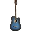 Akustinės gitaros rinkinys Aiersi SG040C, 38", Mėlyna