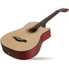 Akustinės gitaros rinkinys Aiersi SG040C, 38", Natūralios medienos spalvos