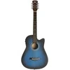 Elektrinės akustinės gitaros rinkinys Aiersi SG040 CE 38", mėlyna