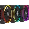 Alpenföhn 120mm Wing Boost 3 ARGB High Speed PWM korpuso ventiliatoriuss, Triple – juodos spalvos