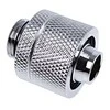 Alphacool Eiszapfen connection straight G1/4 inch female thread to 16/10mm – chrome sidabrinis