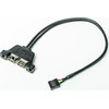 ASRock reduktorius USB 2.0 (9 kontaktų) iki 2 x USB 2.0