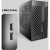 ASRock reduktorius USB 2.0 (9 kontaktų) iki 2 x USB 2.0
