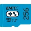 Atminties kortelė Karta Emtec Gaming Micro SDXC 256 GB 10 klasės UHS-I/U3 A1 V30 (ECMSDM256GXCU3G)