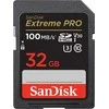 SanDisk Extreme PRO 32 GB SDHC atminties kortelė + 2 metai RescuePRO Deluxe iki 100 MB/s ir 90 MB/s skaitymo / rašymo greitis, UHS-I, 10 klasė, U3, V30