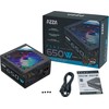AZZA PSAZ-650W-RGB Juodas 650 W