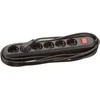 Bachmann lizdų juosta SMART 6 krypčių, juoda 5,0 m, su jungikliu