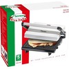 Bestron sumuštinių ir panini grilis 700 W su nelimpančiomis 22,5 × 14 cm plokštėmis APM123W