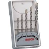 Grąžtas Bosch 5 Sidabrinis Percussion kompl X-Pro Line, 4,5,6,6,8mm