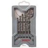 Grąžtas Grąžtų komplektas betonui Bosch Sidabrinis Percussion; 4-10 mm; 7 vnt.