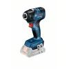 Smūginis veržliasūkis Bosch GDR 18V-200; 18 V (be akumuliatoriaus ir pakrovėjo)