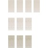 Šlifavimo tinklelis Bosch M480; 115x230 mm; P80/120/180; 10 vnt.