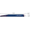 Bosch 10 pjūklo geležtės S1256XHM Multi Material