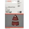 Bosch Šlif.popierius P 80 PSM 1 10 vnt. medžiui