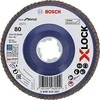 Bosch XLOCK žiedlapiniai diskai D 115 mm; K 80, tiesus