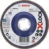 Bosch XLOCK žiedlapiniai diskai D 125 mm; K 60, tiesus