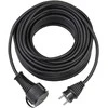 Brennenstuhl ilgiklis CEE 7/7 , CEE 7/4 (Schuko), IP 44, 5m , Juodas1161420 / DEL-118Q
