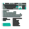 Klaviatūra Keychron Cherry ProfileDouble - Shot PBT klavišų rinkinys, mėtų/pilkos spalvos, 219 vnt.