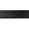 CHIEFTEC 1 x 5,25 colio skyrius, skirtas 4 x 2,5 colio S-ATA HDD karštai keičiamam metalui