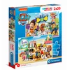 Clementoni Dėlionė 2x20 vnt. - Šunyčiai patruliai (Paw Patrol)