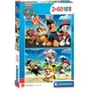 Clementoni Dėlionė 2x60 vnt. - Šunyčiai patruliai (Paw Patrol)
