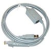 „Datalogic“ kabelis, USB, A tipas, pasirenkama maitinimo USB klaviatūra, USB COM režimas, tiesus, CAB-412, 6 pėd.