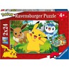 Ravensburger Dėlionė 2x24 vnt. - Pokemonai