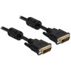 Delock Cable DVI 24+5 vyriškas > DVI 24+5 kišas 1 m juodas
