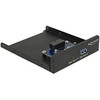 FRONTPANEL DELOCK 3.5" 1X USB-A 3.1 1X USB-C