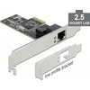 DeLOCK PCI Express x1 Karte auf 1 x 2,5 Gigabit LAN, LAN-Adapteris