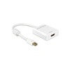 DELOCK Adaptorcable mini DisplayPort 1.2 kištukas > HDMI lizdas baltas 4K Active