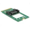 Delock Adapteris M.2 raktas B kištukas > SATA 7 kontaktas (62876)