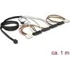 Delock Delock Cable Mini SAS HD -> 4x SAS 29Pin (83391)