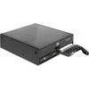 Delock 5,25 colio skyrius, skirtas 1 x 5,25 colio plonam diskui + 2 x 2,5 colio SATA HDD / SSD (47230)
