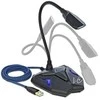 Delock Desktop USB Gaming Mikrofonas mit Schwanenhals und Mute Button