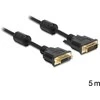 PRZEDŁUŻACZ DVI-D (24+1) 5M DUAL LINK +FERITAS DELOCK