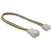 Laido ilgintuvas ZASILAJĄCEGO WENTYLATORA 4PIN M/F 20CM DELOCK