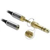 Kabelis Delock Jack 3.5mm - Jack 3.5mm 5m juoda (85783)