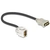 Modulis keystone HDMI na kablu 22cm Delock