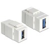 Delock Modulis Keystone USB 3.0 A(F)A(F)