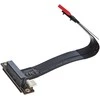 DeLOCK 64132, M.2, PCIe, Juodas, 0,2 m, Kinija, SATA
