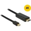 Delock Cable Mini DisplayPort 1.1 male > HDMI-A male 1 m juodas