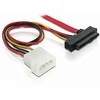 Delock Cable mini SAS SFF-8087 > 4 x SAS SFF-8482 + Galia 50 cm