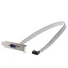 DELOCK Slotblech - Seriell 1xPort žemo profilio kabelis apytiksl. 40 cm