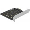 Kontrolierius Delock PCIE 3.0 x1 - 2x M.2 SATA Brake (90432)