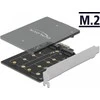 Kontrolierius Delock PCIE 3.0 x1 - 2x M.2 SATA Brake (90432)