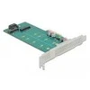 „Delock PCI Express x4“ kortelė su 1 x M.2 raktu B + 1 x NVMe M.2 raktu M –